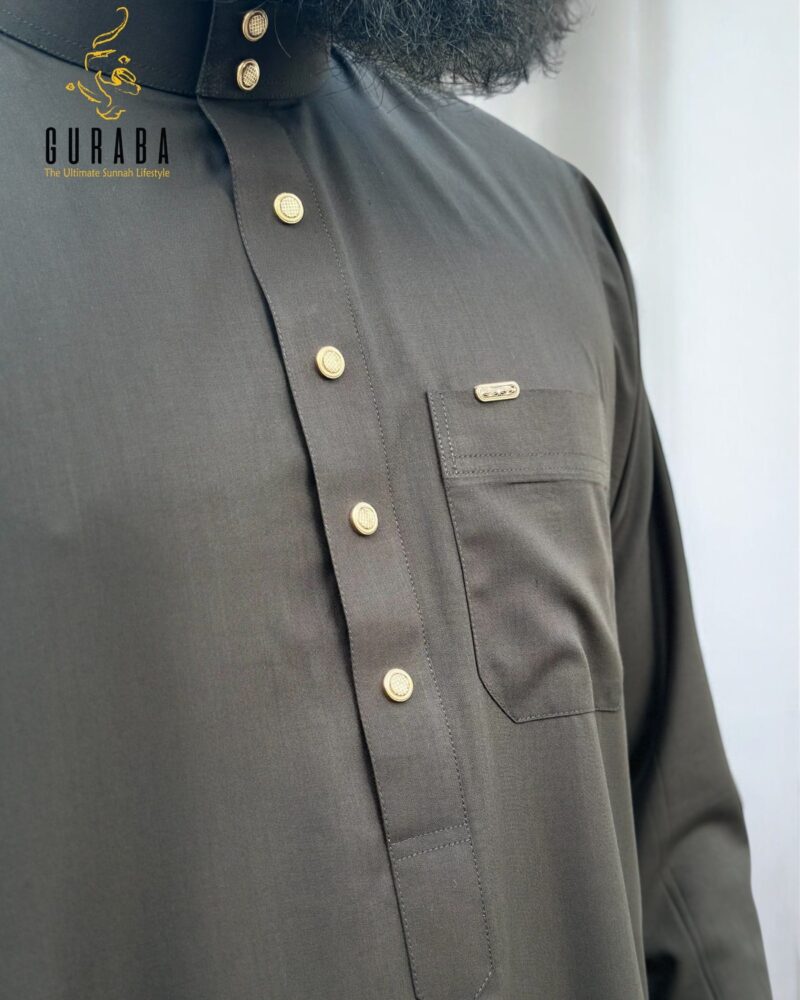 Charcoal Arabian Jubba 2