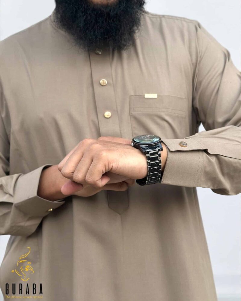 French Brown Arabian Jubba 2