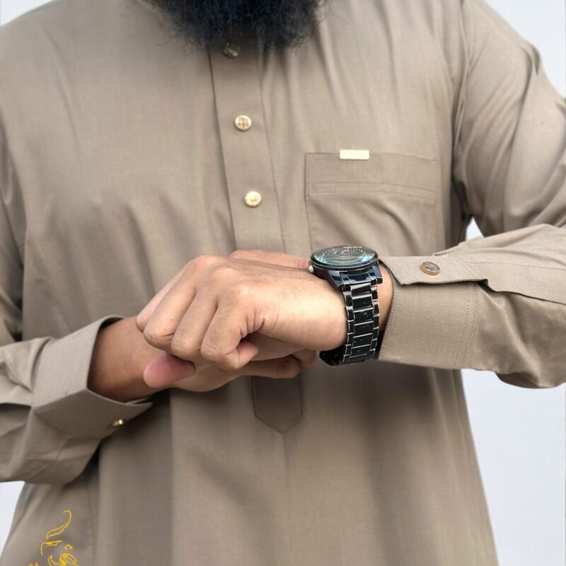 French Brown Arabian Jubba 2