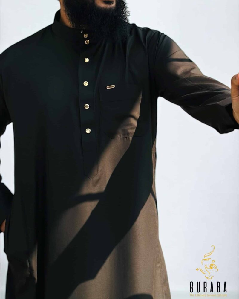Premium Black Arabian Jubba 2