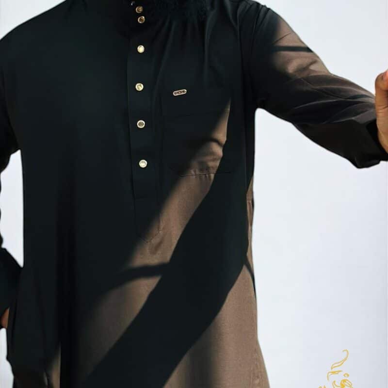 Premium Black Arabian Jubba 2