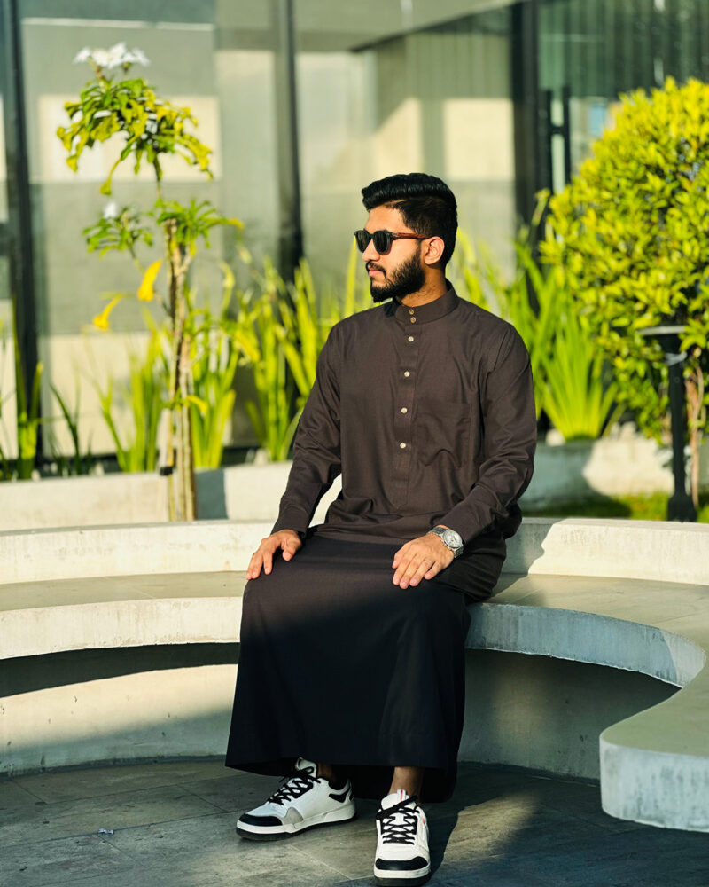 Charcoal Arabian Jubba