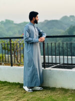 Arabian thobe Stone Blue