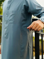 Arabian thobe Stone Blue