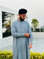 Arabian thobe Stone Blue