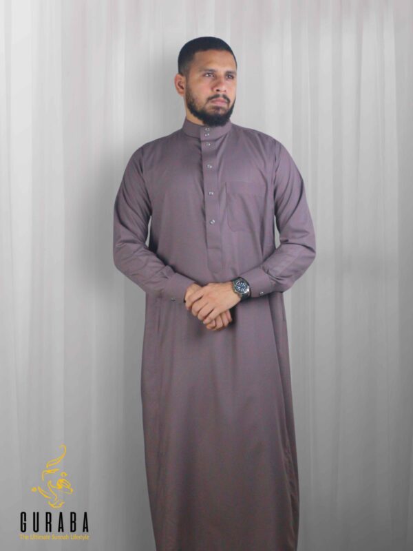 Plum Brown Arabian Jubba 6