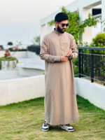 arabian Thobe french brown