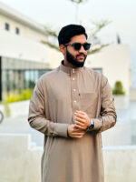 arabian Thobe french brown