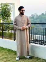 arabian Thobe french brown