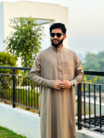 arabian Thobe french brown