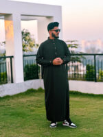 Deep olive Arabian Jubba