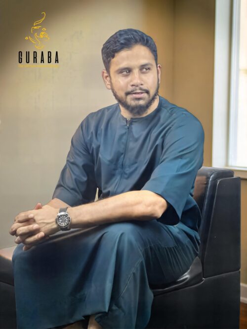 Sea Green Half Sleeve Jubba