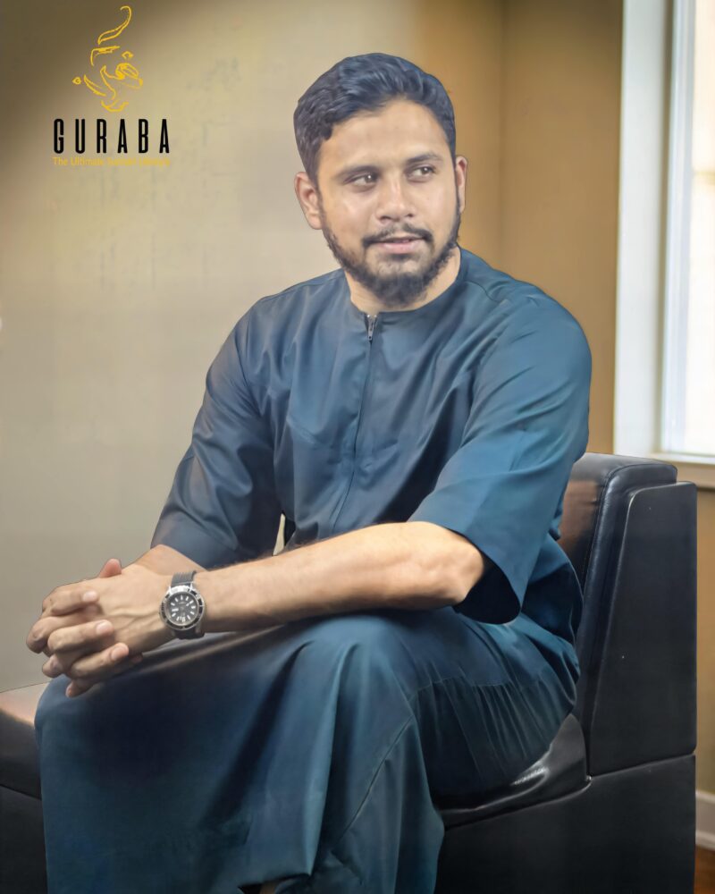 Sea Green Half Sleeve Jubba
