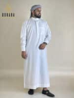 Saudi Luxury White Thobe
