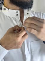 Saudi Luxury White Thobe
