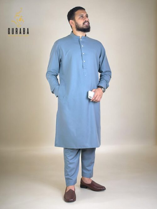 Premium Kabli Set – Stone Blue