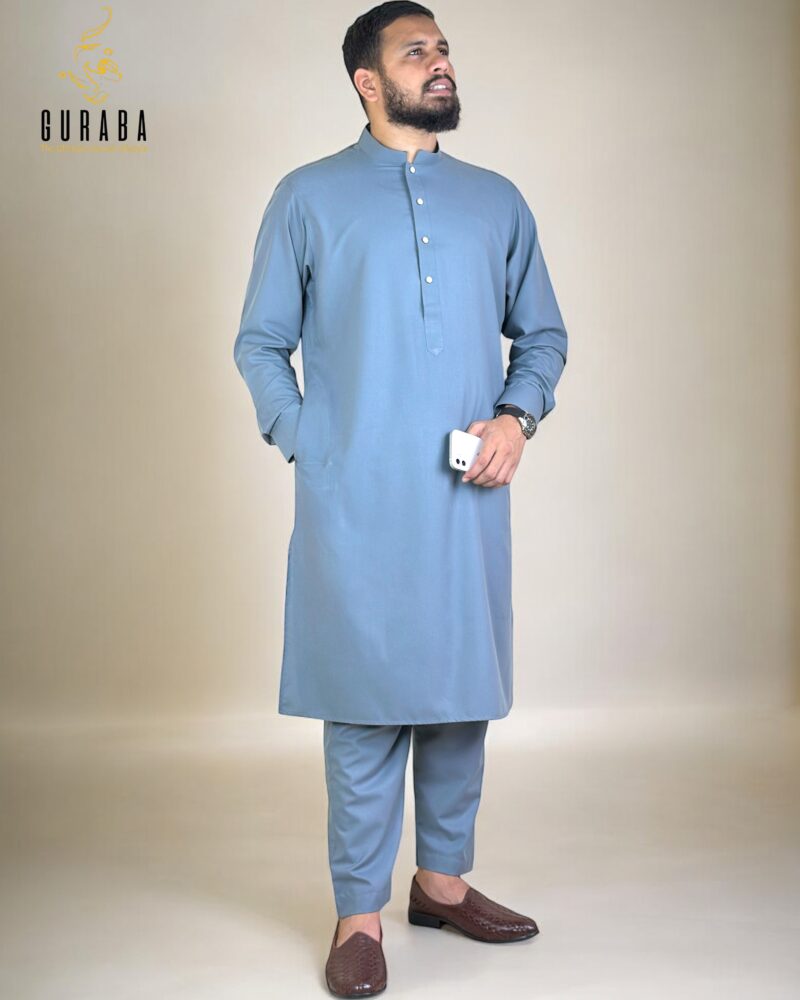 Premium Kabli Set – Stone Blue