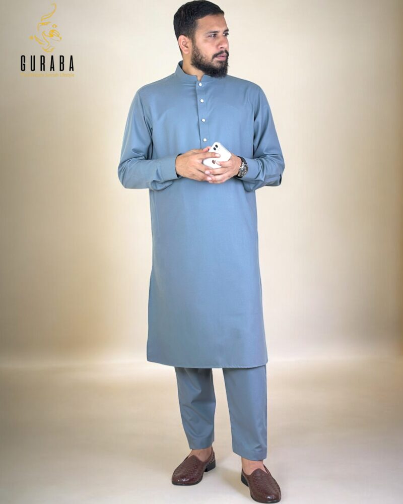 Premium Kabli Set – Stone Blue