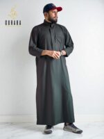 Dark Olive Saudi Thobe