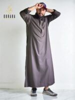 Deep Chocolate Saudi Thobe