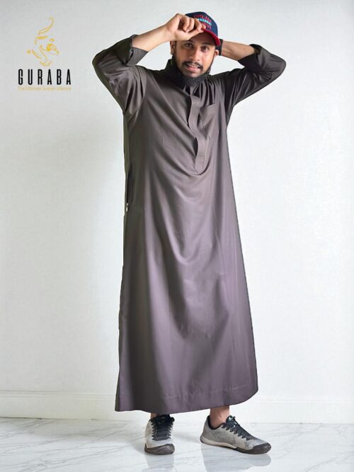 Deep Chocolate Saudi Thobe