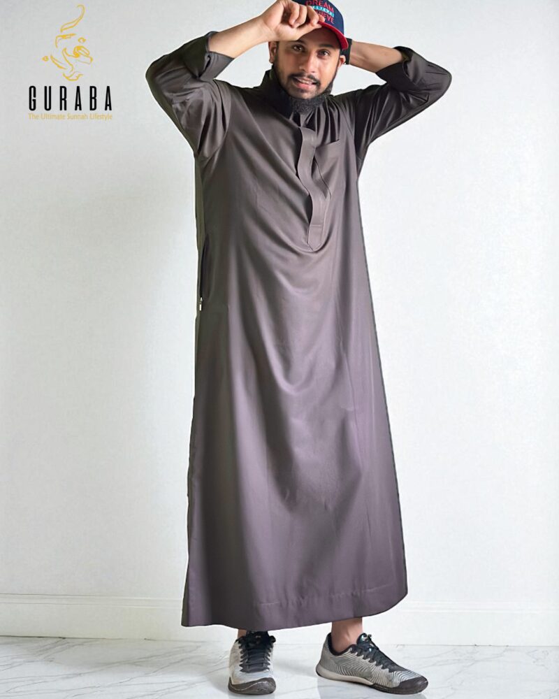 Deep Chocolate Saudi Thobe