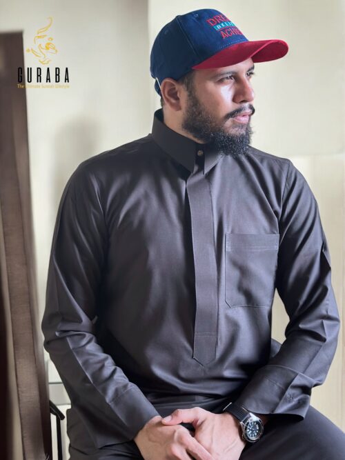 Black Saudi Thobe