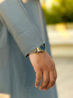 indonesian thobe stone blue