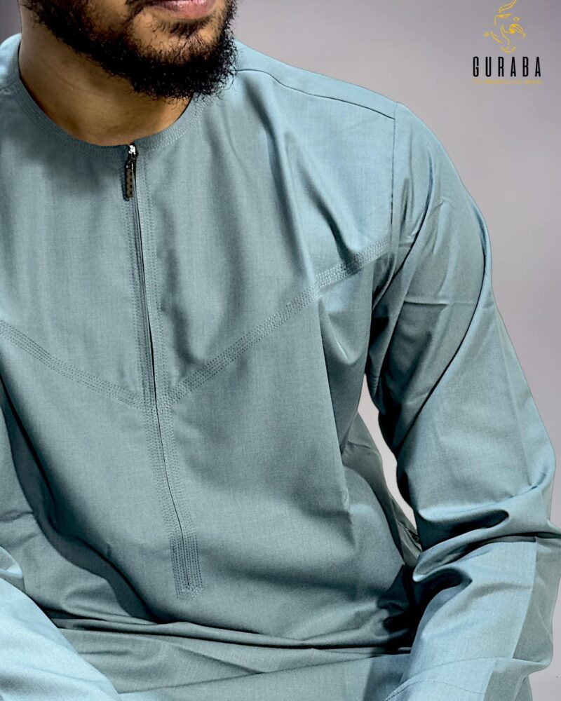 Ocean Blue Omani Thobe