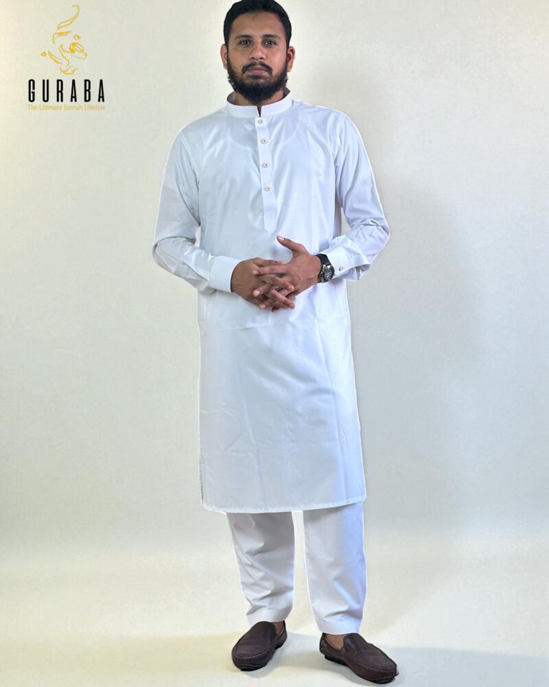 Premium Kabli Set – White