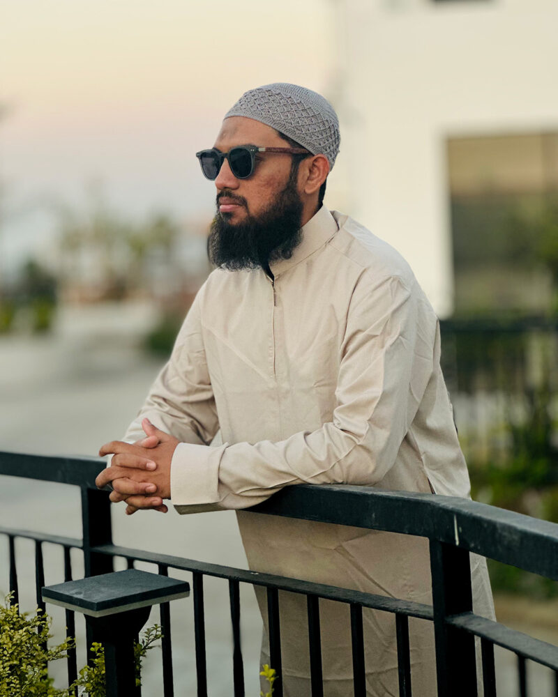 Indonesian Thobe - Creamy Ash