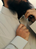 Indonesian Thobe - Creamy Ash