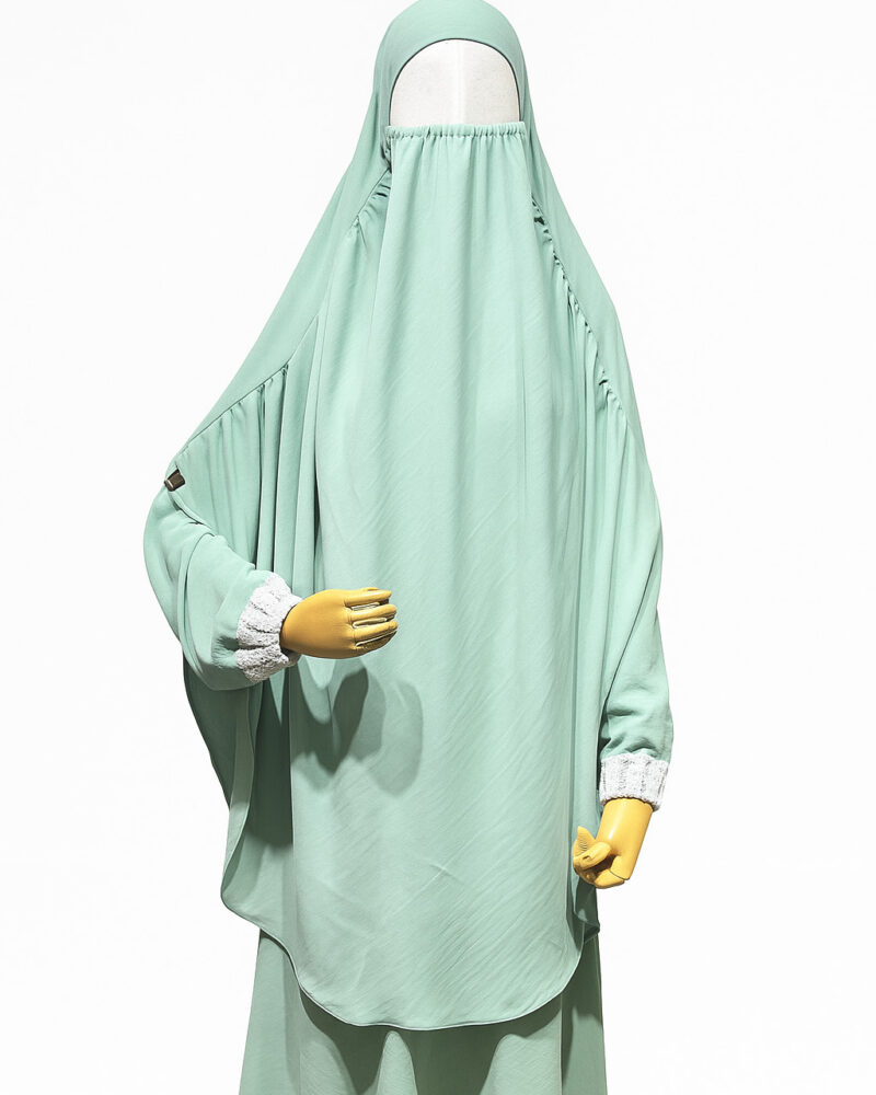 Side Kuchi Hijab Mint Color