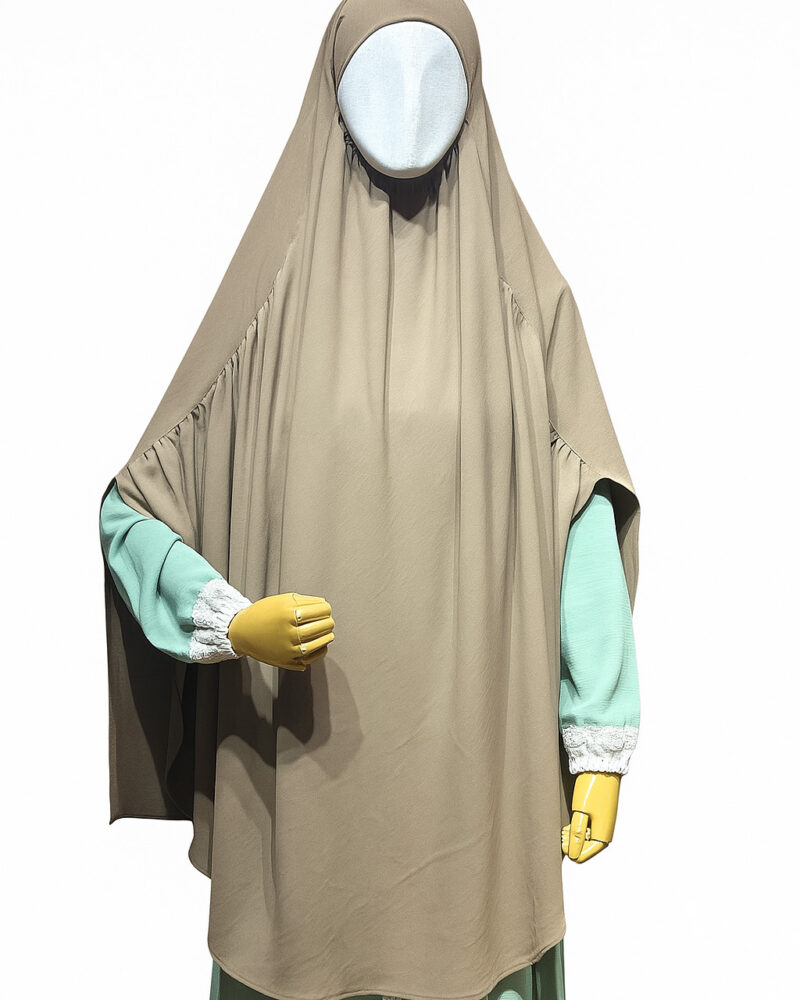 Side Kuchi Hijab Brown