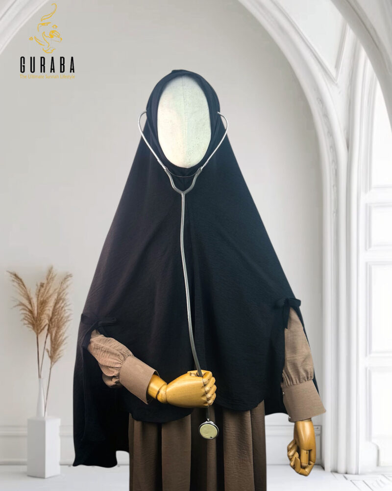 Doctor Hijab Medium- Black