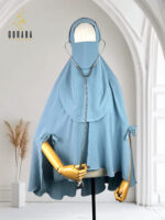 Dr Hijab Stone Blue