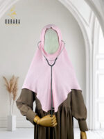 Doctor Hijab Short Version - Baby Pink