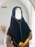 Doctor Hijab Short Version - Black