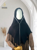 Doctor Hijab Short Version - Black