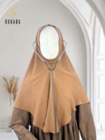 Doctor Hijab Short Version - Caramel