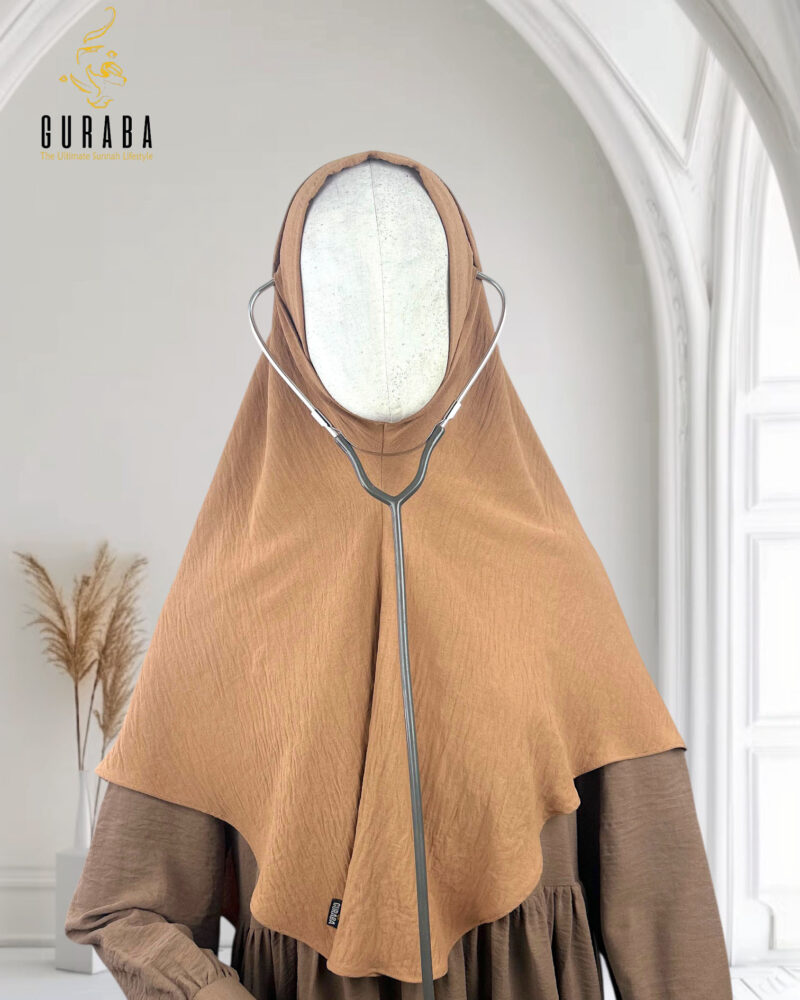 Doctor Hijab Short Version - Caramel