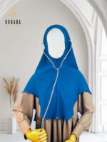 Doctor Hijab Short Version - Royal Blue