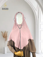 Doctor Hijab Short Version - Dusty Rose
