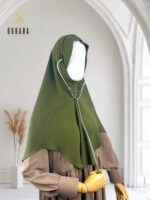 Doctor Hijab Short Version - Deep Olive