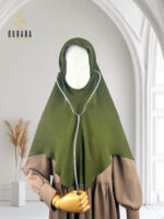 Doctor Hijab Short Version - Deep Olive