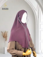 Doctor Hijab Short Version - Purple