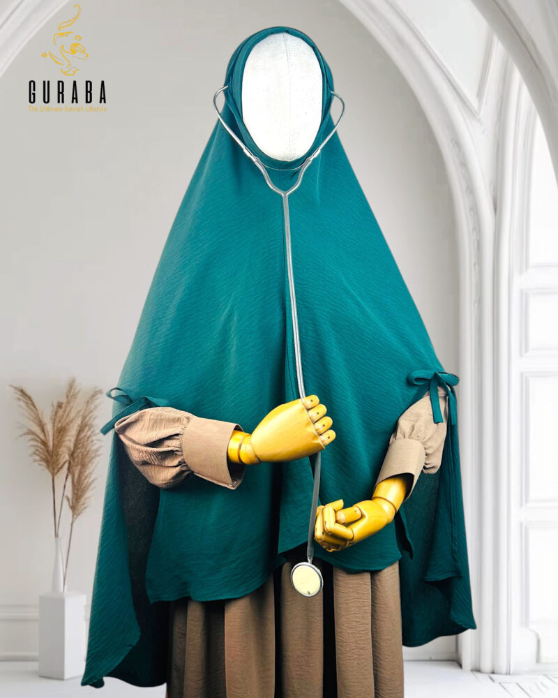 Doctor Hijab Medium - Teal