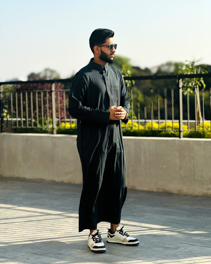 saudi Thobe sea green