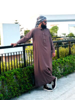 Gulf Thobe Collection Pulm Brown