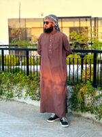 Gulf Thobe Collection Pulm Brown